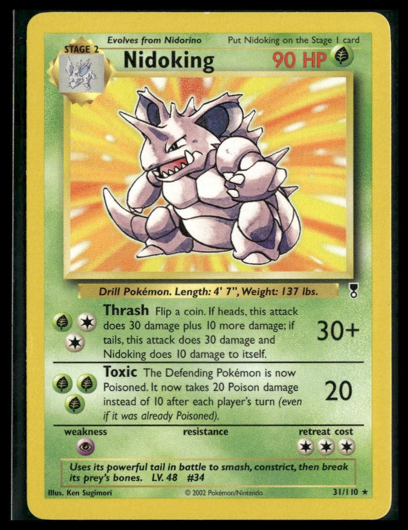 Nidoking #031/110 Legendary Collection LP