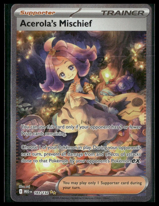Acerola's Mischief #183/132 Mega Evolution VLP