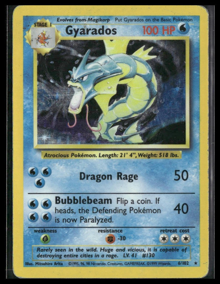 Gyarados #006/102 Base Set HP