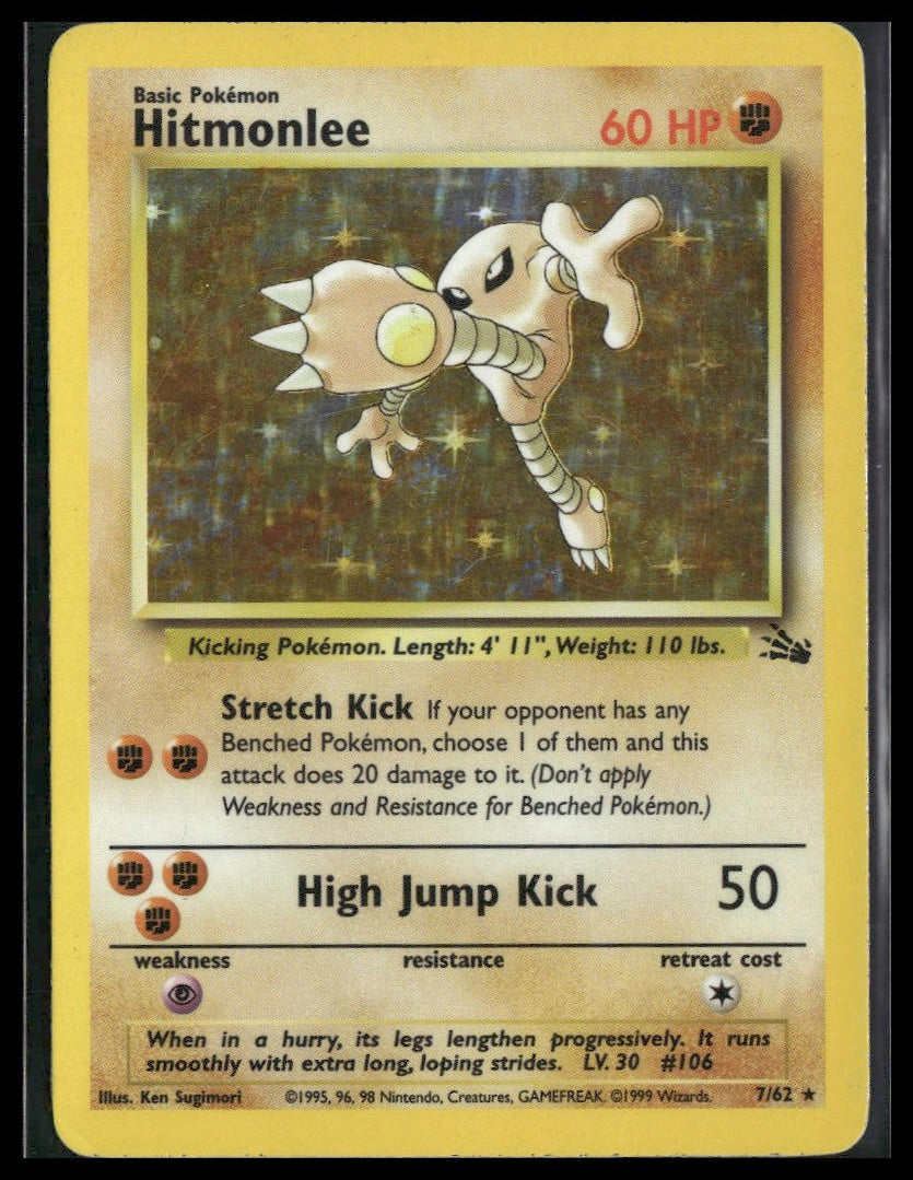 Hitmonlee #07/62 Fossil MP