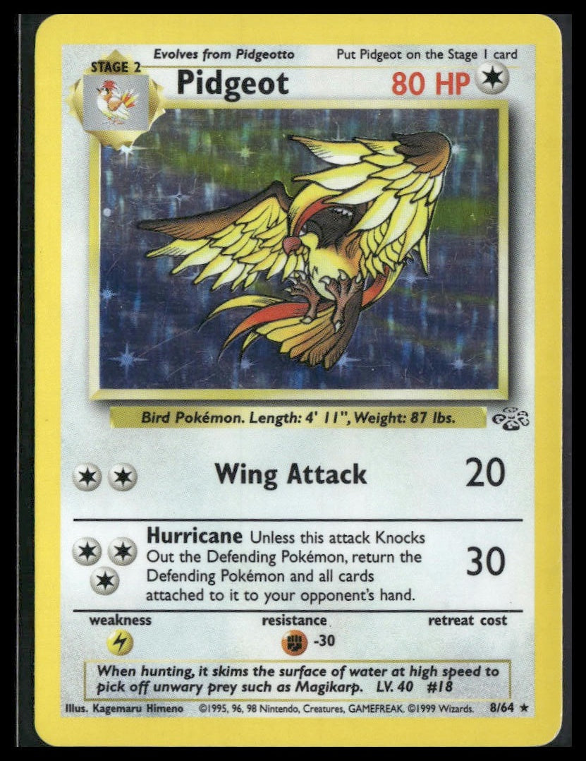 Pidgeot #8 Pokemon Jungle MP