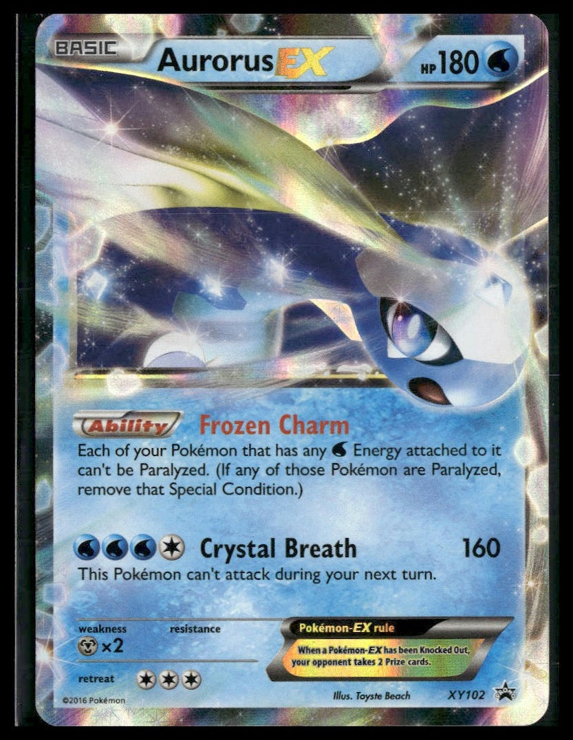Aurorus EX #XY102 XY Promos MP