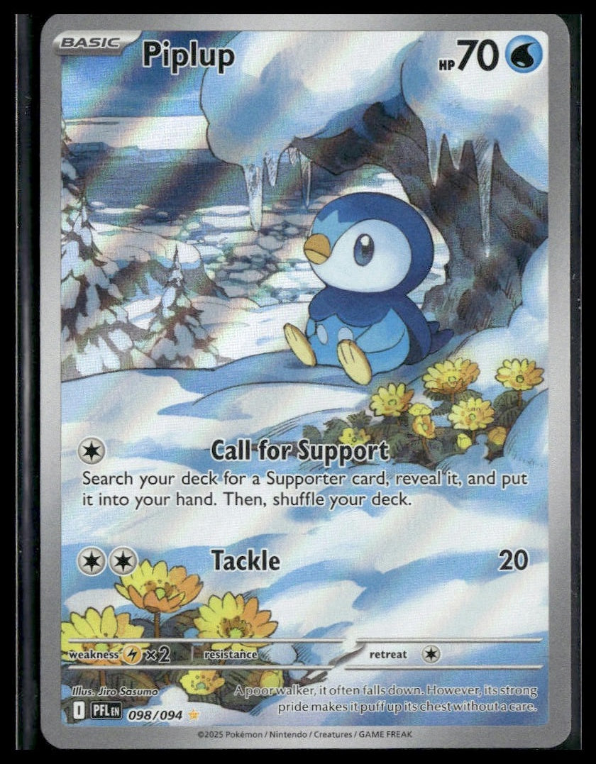 Piplup #98/94 Phantasmal Flames VLP