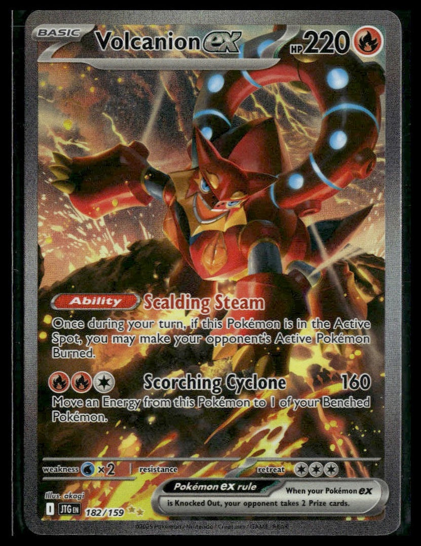 Volcanion ex #182/159 Journey Together VLP