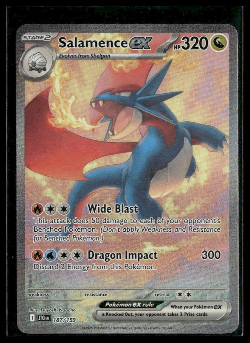 Salamence ex #187/159 Journey Together VLP