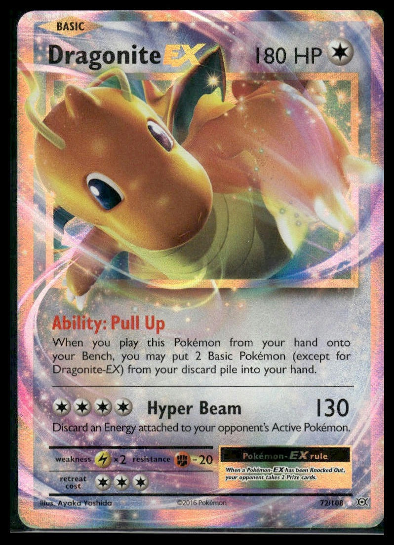 Dragonite EX #72/108 XY - Evolutions VLP