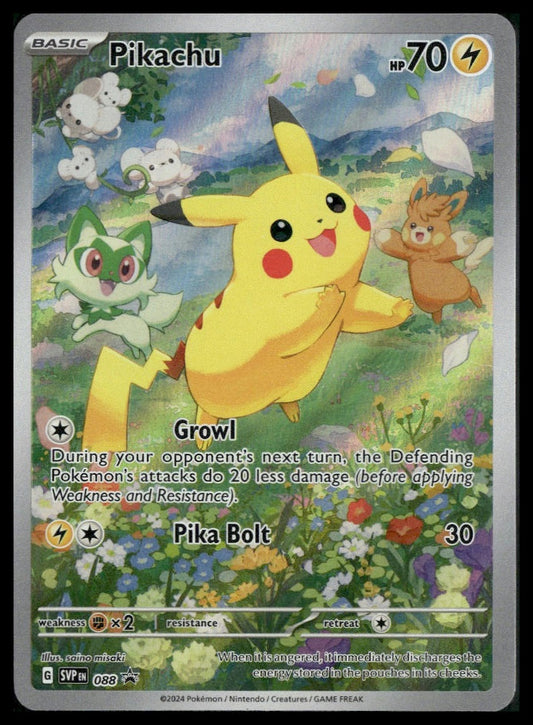 Pikachu #088 Paldea Adventure Chest Promo NM