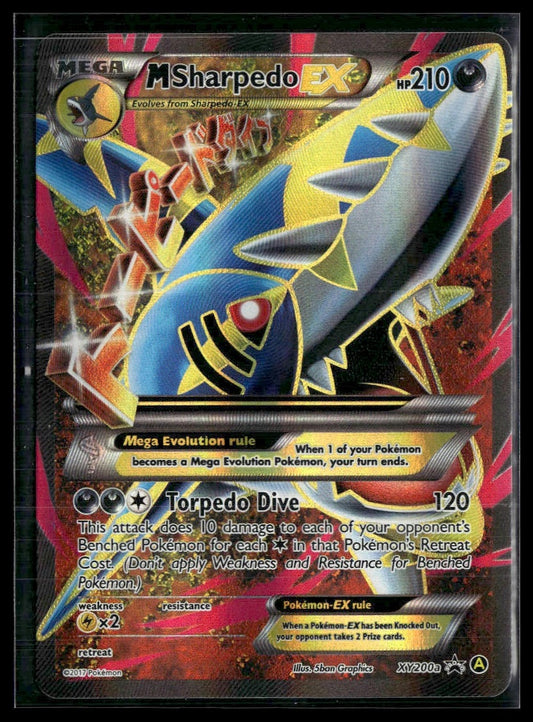 M Sharpedo EX #XY200a Alt Art Promo LP