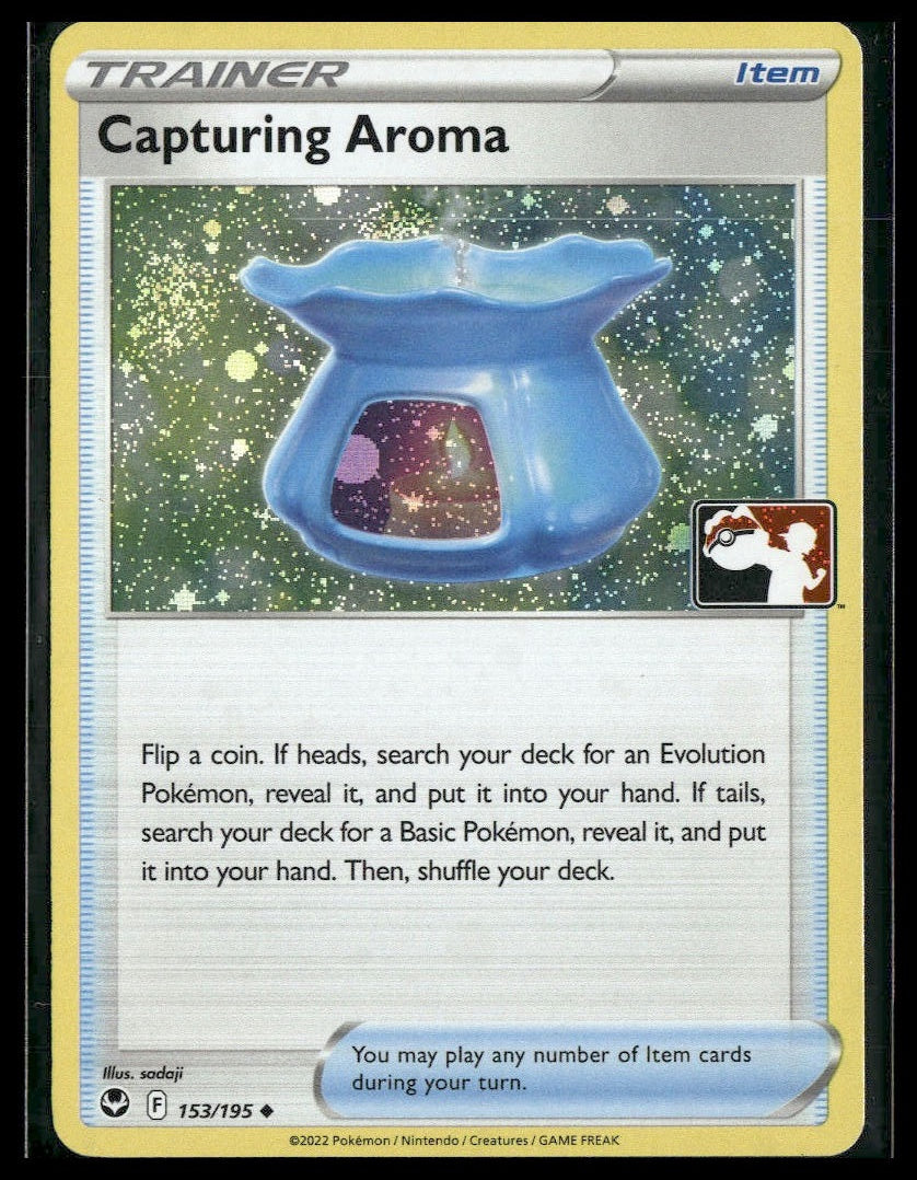 Capturing Aroma #153/195 PRIZE PACK Holo Silver Tempest LP