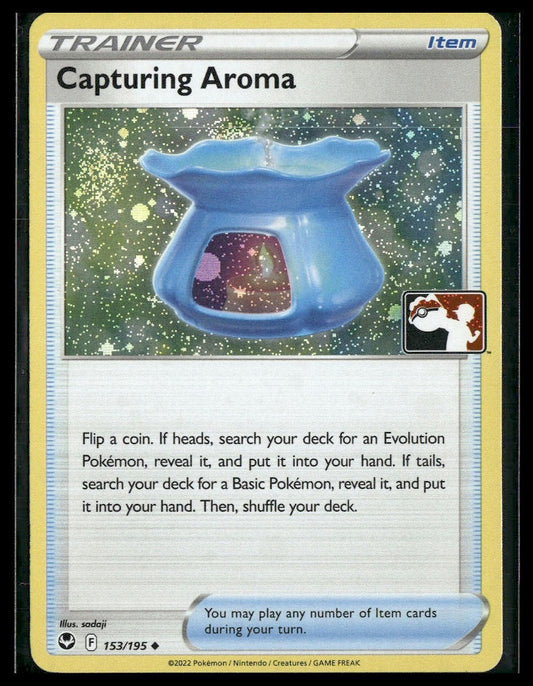 Capturing Aroma #153/195 PRIZE PACK Holo Silver Tempest LP