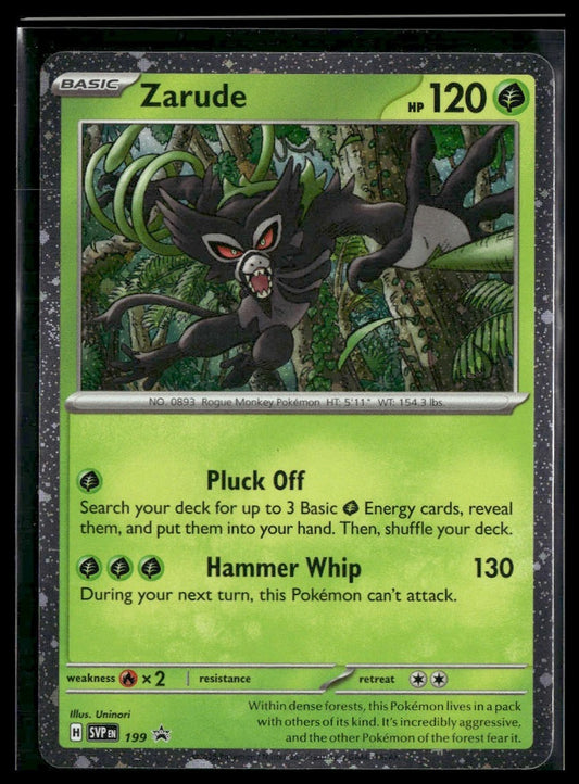 Zarude #199 Destined Rivals Blister Promo VLP