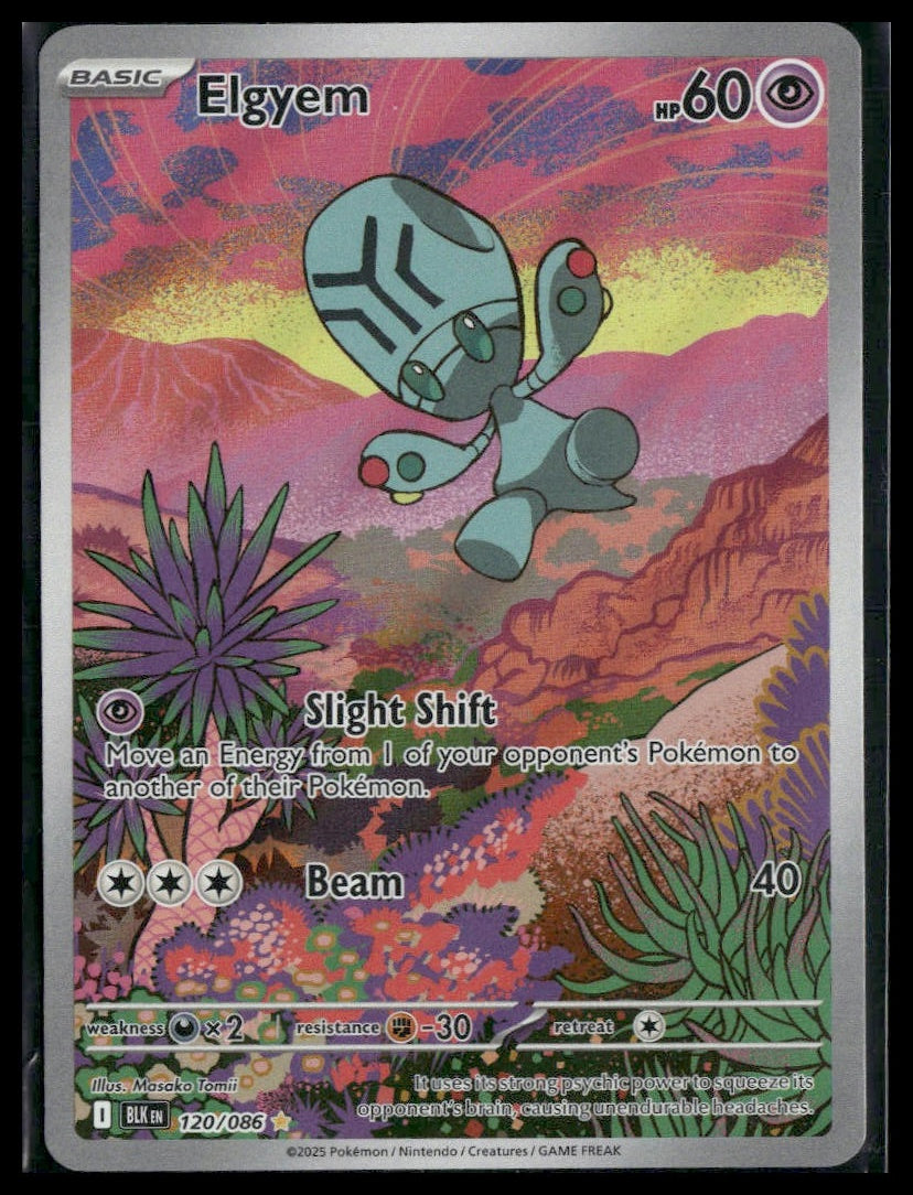 Elgyem #120/086 Black Bolt VLP