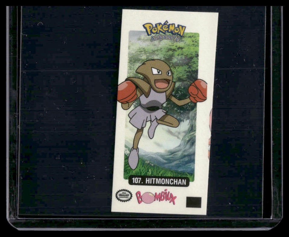 Hitmonchan # 107 Peruvian Bombiux Sticker LP