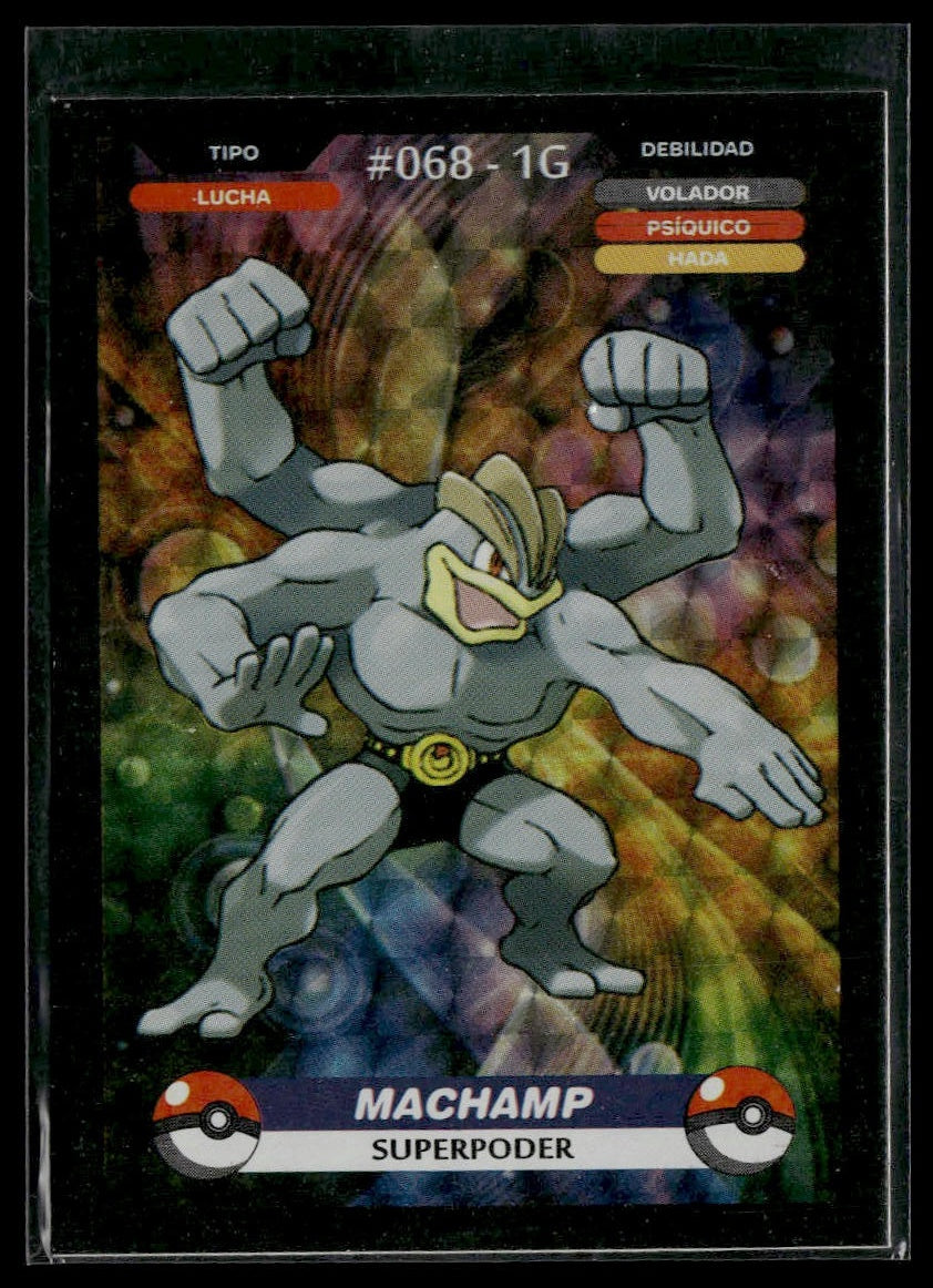 Machamp #068-1G Peruvian Prism Foil Crealaser LP