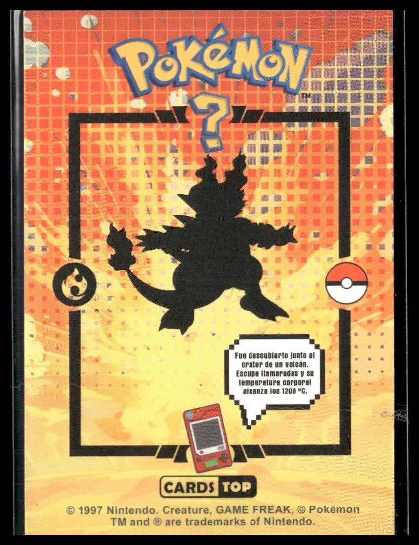 Magmar #126 Peruvian Cards Top Pokedex Database LP