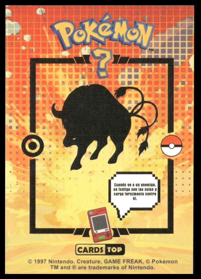 Tauros #128 Peruvian Cards Top Pokedex Database LP