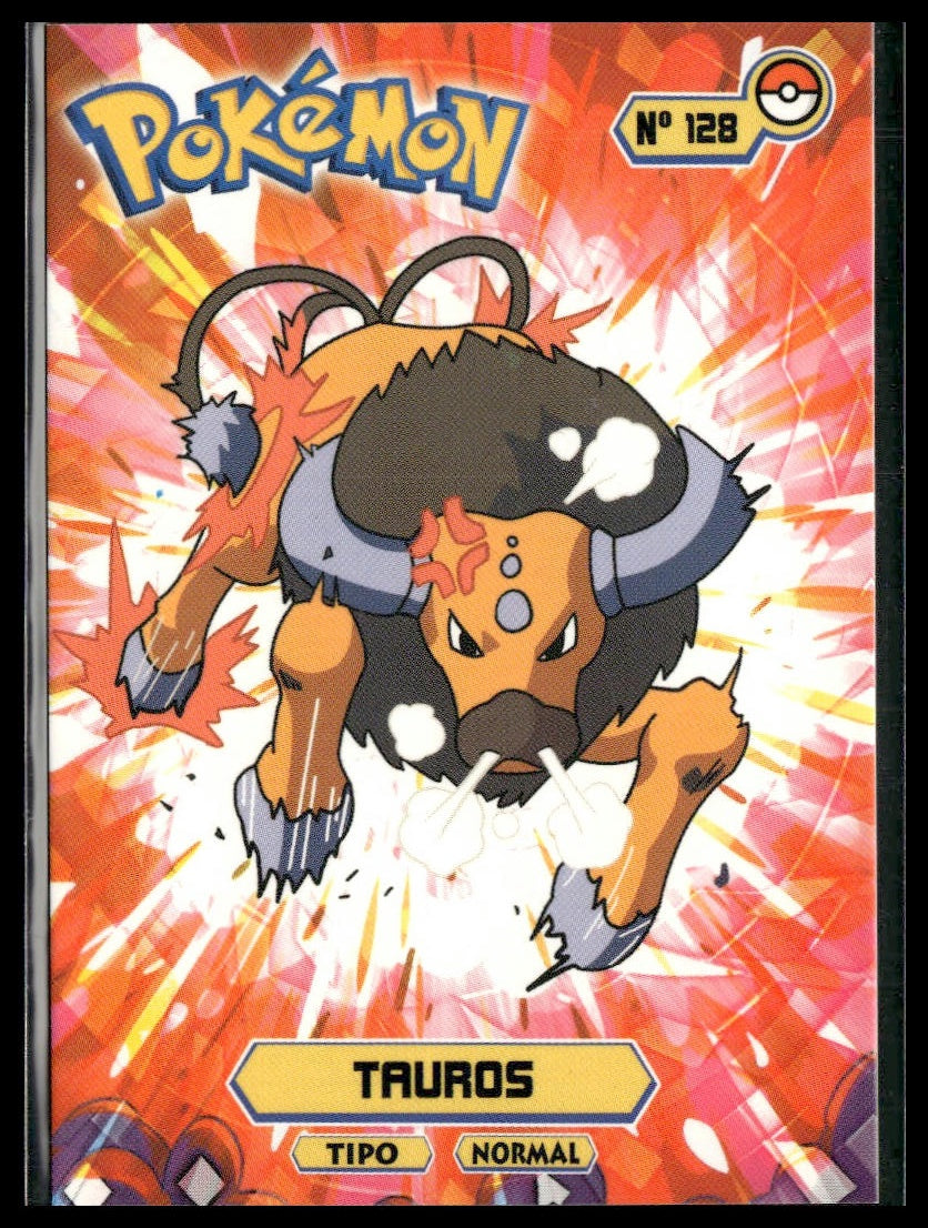Tauros #128 Peruvian Cards Top Pokedex Database LP