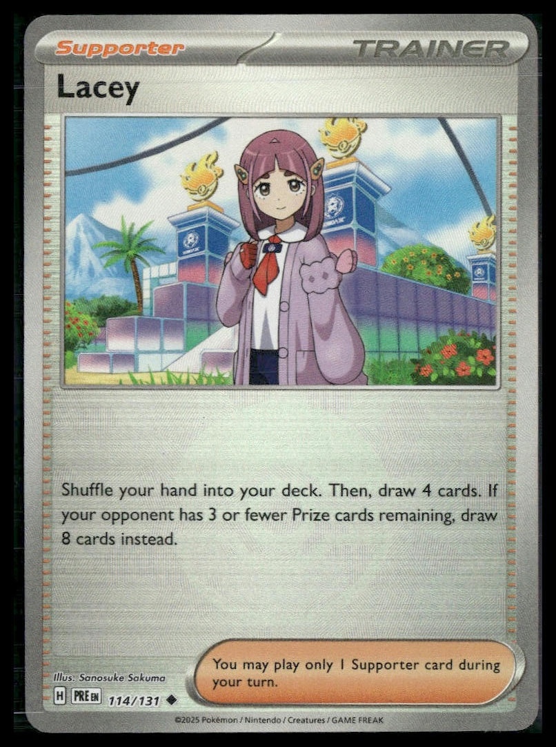 Lacey (Poke Ball) #114/131 Prismatic Evolutions VLP