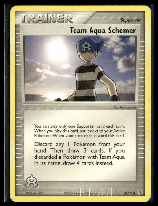 Team Aqua Schemer #69/95 Team Magma vs Team Aqua LP