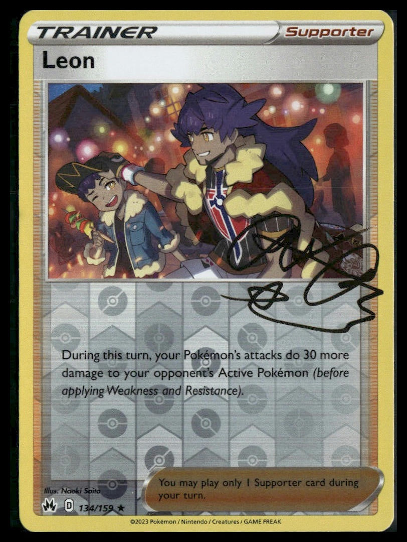 Leon #134/159 Reverse Holo Crown Zenith LP