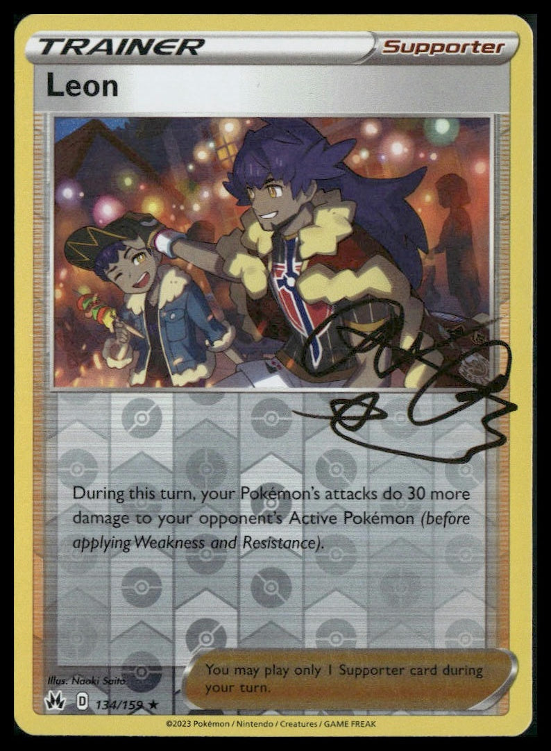 Leon #134/159 Reverse Holo Crown Zenith LP
