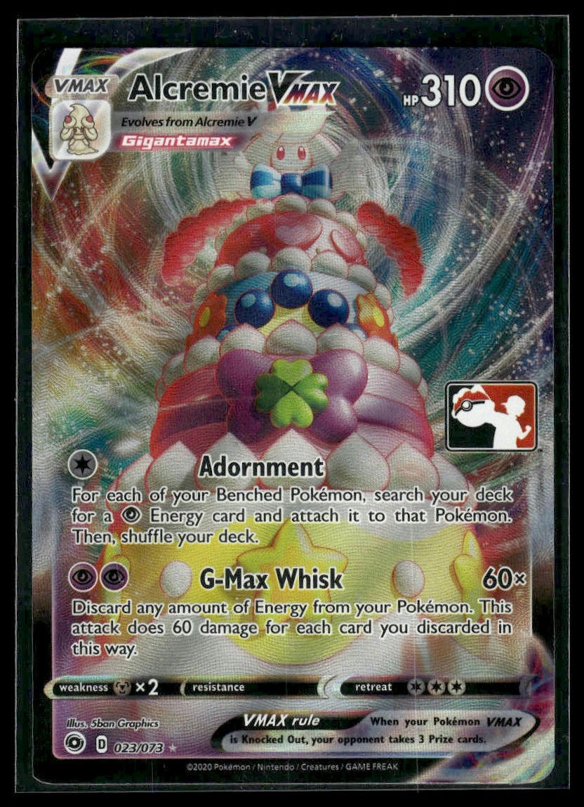 Alcremie VMAX #23/73 PRIZE PACK Champion's Path NM