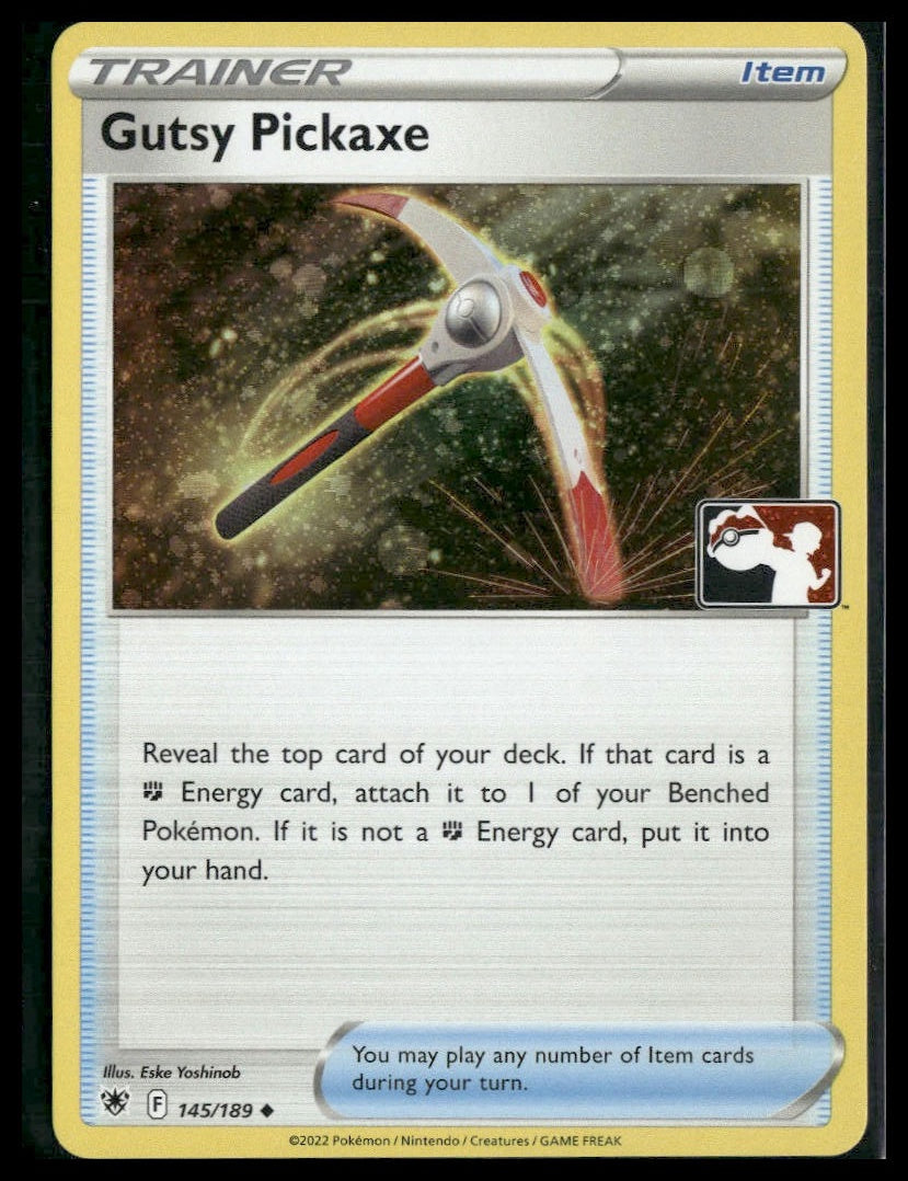 Gutsy Pickaxe #145/189 Prize Pack Series Cards LP