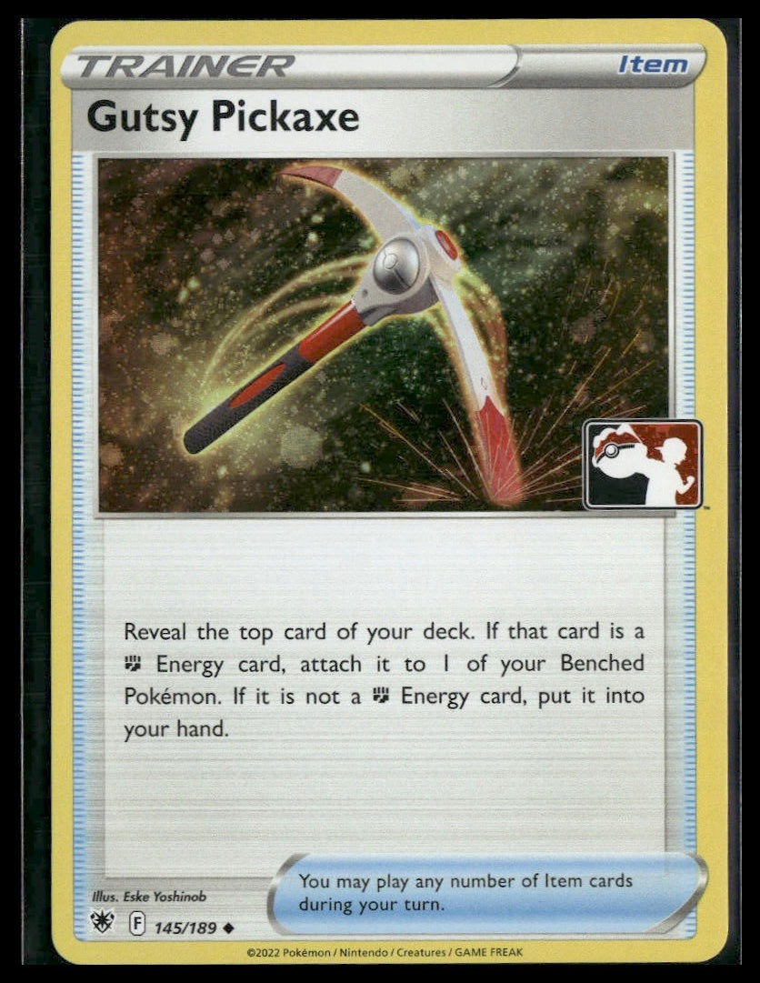 Gutsy Pickaxe #145/189 Prize Pack Series Cards LP