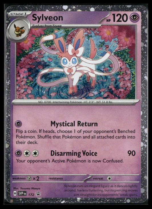 Sylveon #172 Prismatic Evolutions Tech Sticker Promo NM