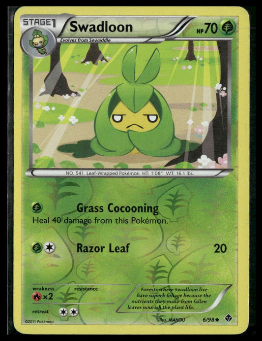 Swadloon #6/98 Reverse Holo Emerging Powers MP