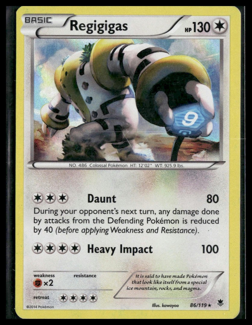 Regigigas #86/119 Holo Phantom Forces MP