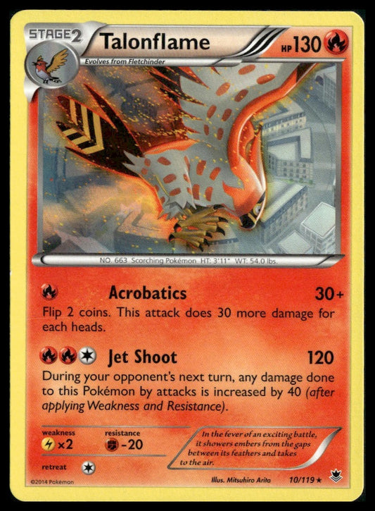 Talonflame #10/119 Phantom Forces LP