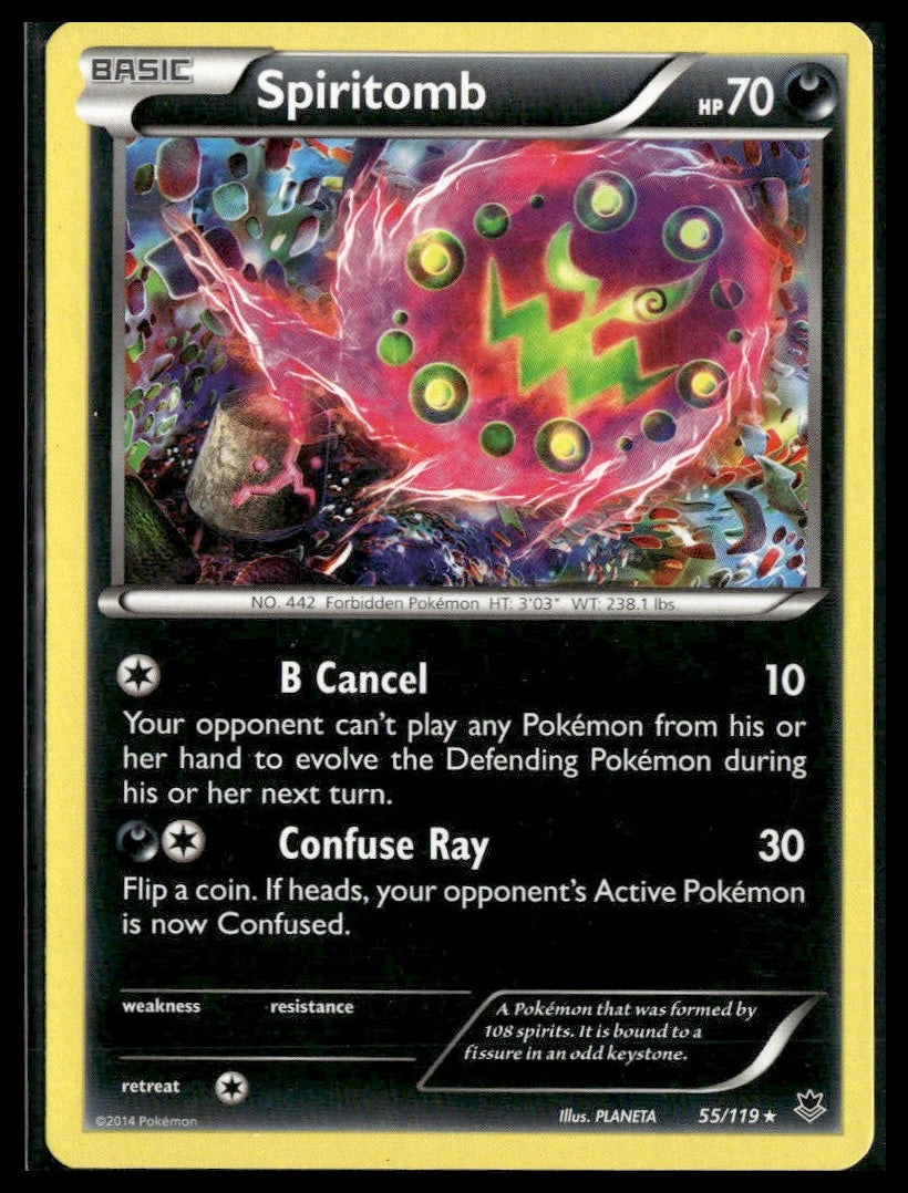 Spiritomb #55/119 Phantom Forces LP
