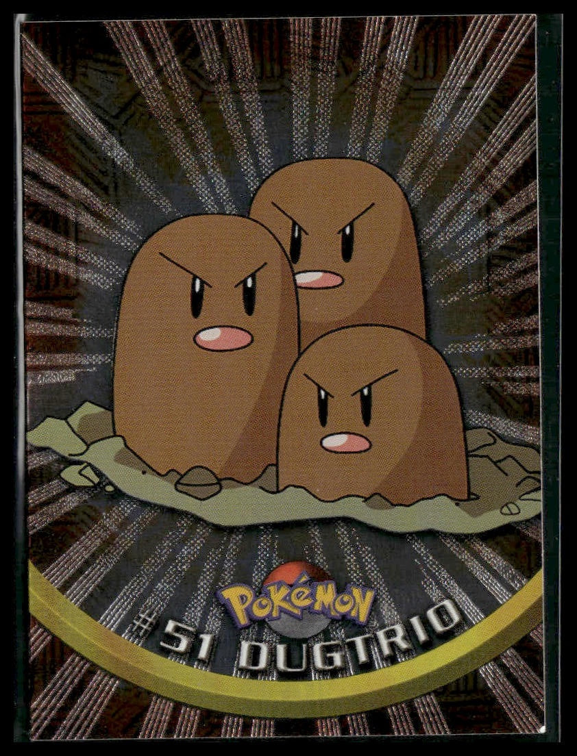 Dugtrio #51 Foil Topps TV LP