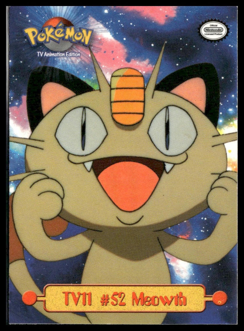 Meowth #TV11 Topps TV LP