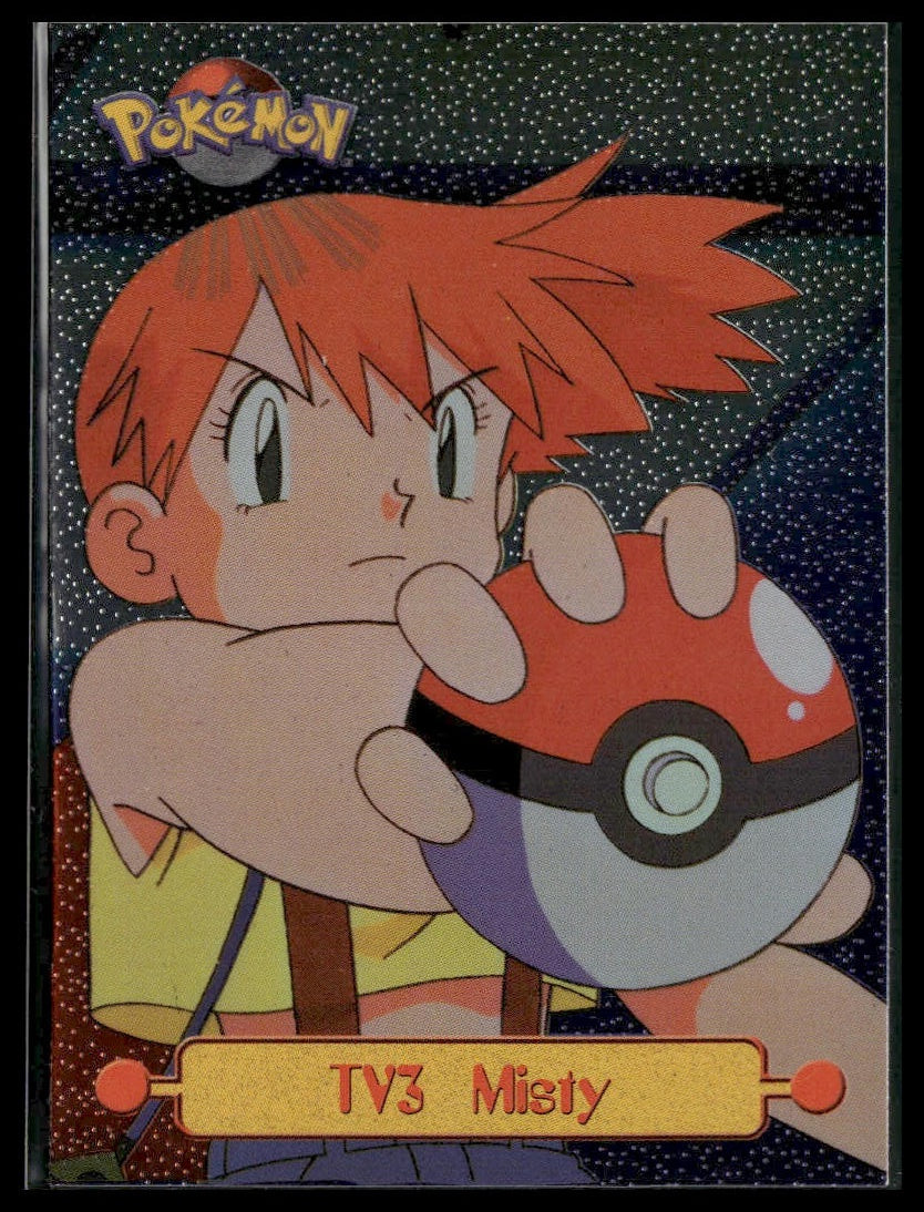 Misty #TV3 Textured Foil Topps TV LP