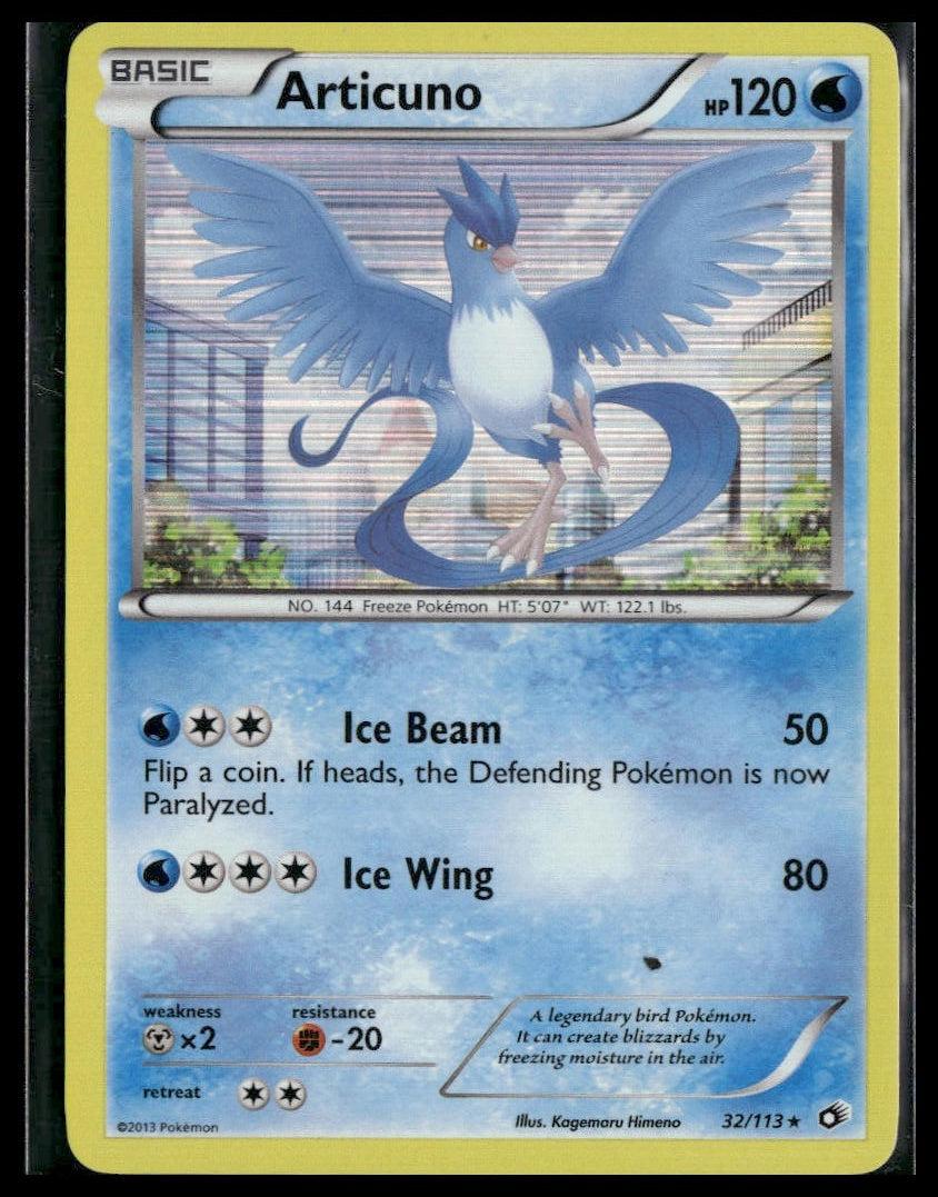 Articuno #32/113 Legendary Treasures LP