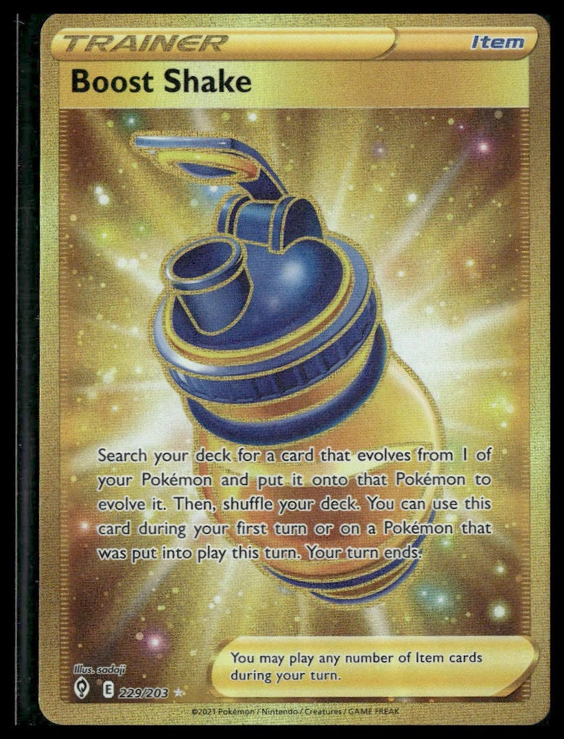 Boost Shake #229/203 Evolving Skies VLP