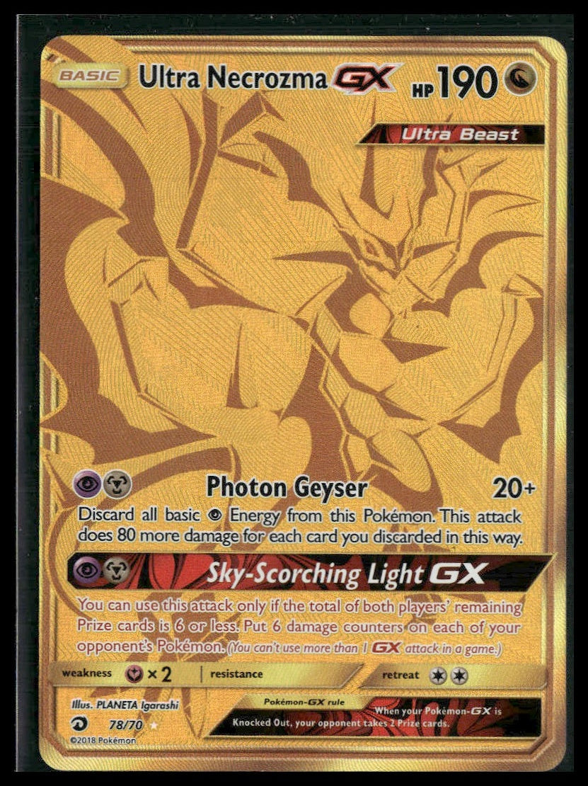 Ultra Necrozma GX (Secret) #78/70 Dragon Majesty LP