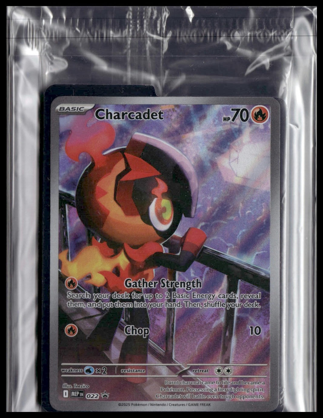 Charcadet #022 SEALED Phantasmal Flames ETB Promo NM