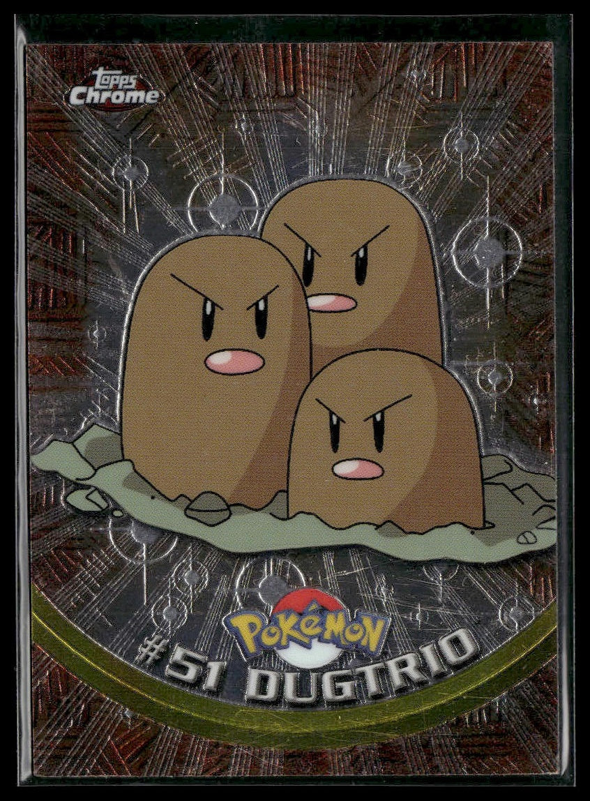 Dugtrio #51 Topps Chrome LP