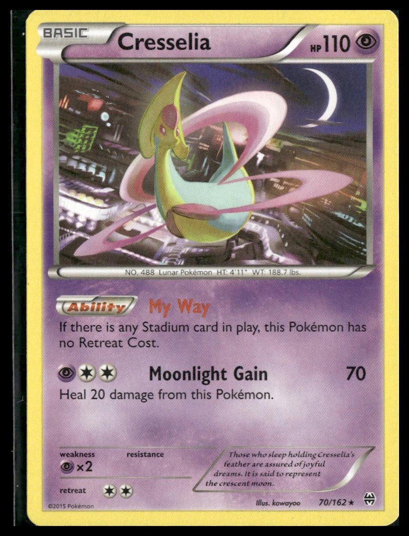Cresselia #70/162 BREAKthrough MP
