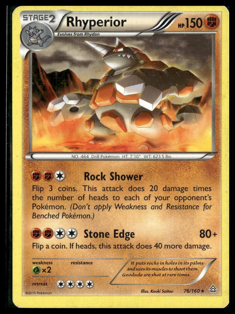 Rhyperior #76/160 Primal Clash MP