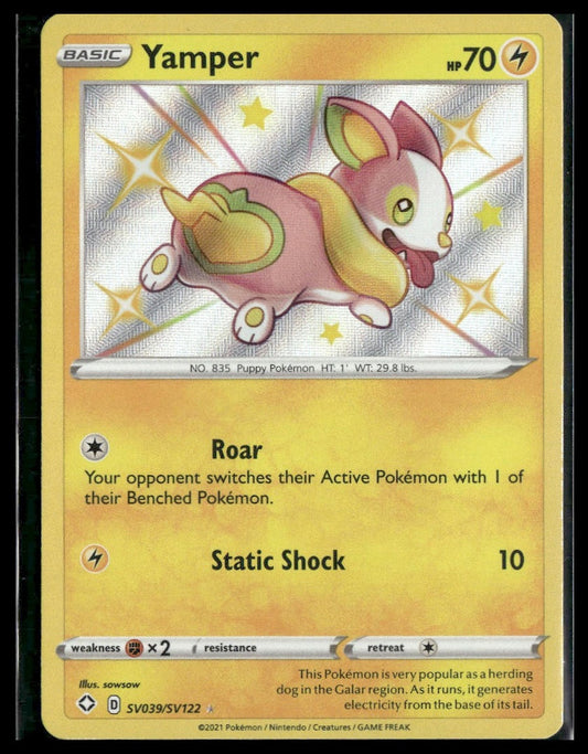 Yamper #SV039/SV122 Shining Fates: Shiny Vault LP