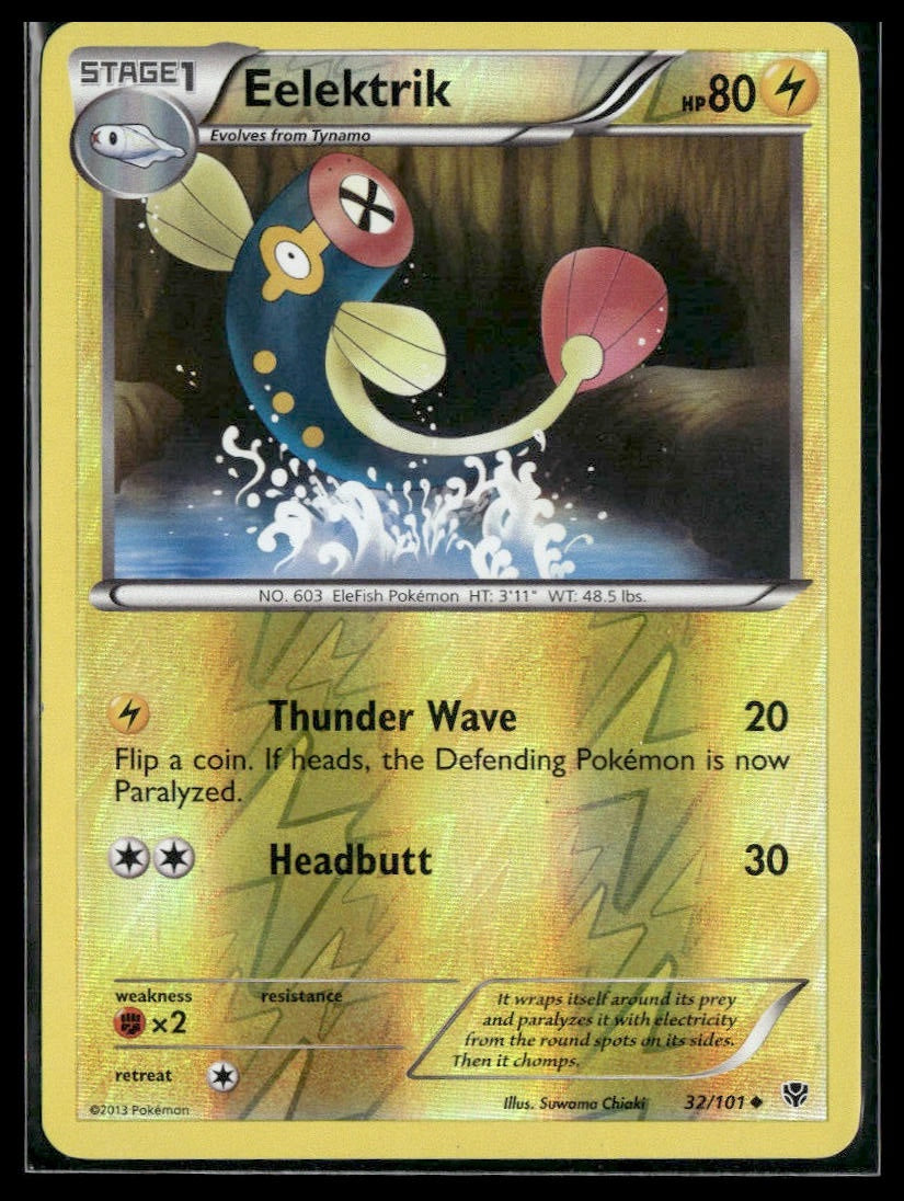 Eelektrik #32/101 Reverse Holo Plasma Blast LP