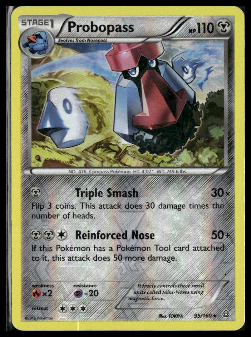 Probopass #95/160 Reverse Holo Primal Clash MP
