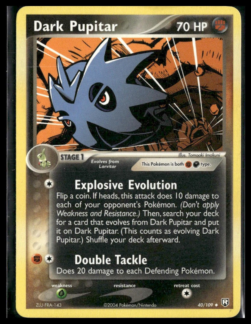 Dark Pupitar #40/109 Team Rocket Returns LP