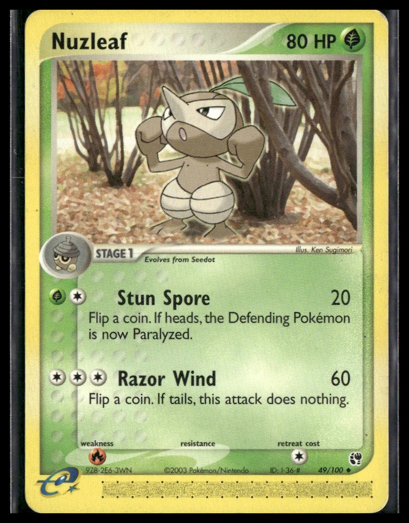 Nuzleaf #49/100 Sandstorm MP