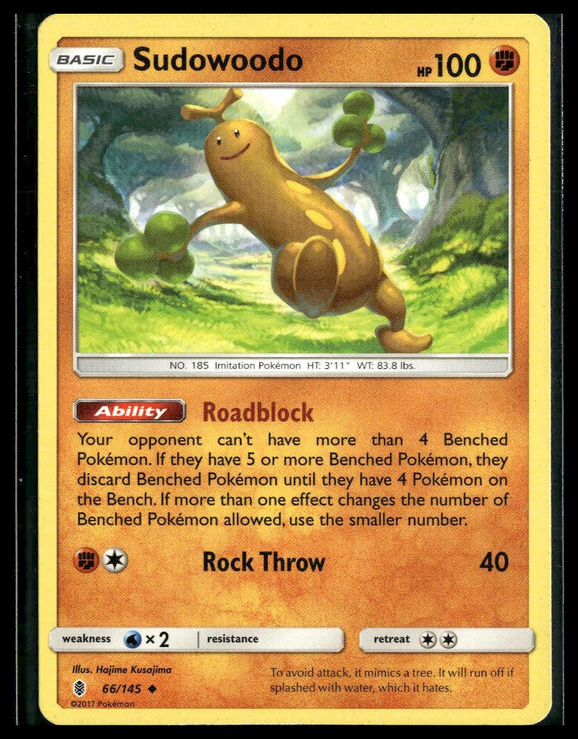 Sudowoodo #66/145 Guardians Rising MP