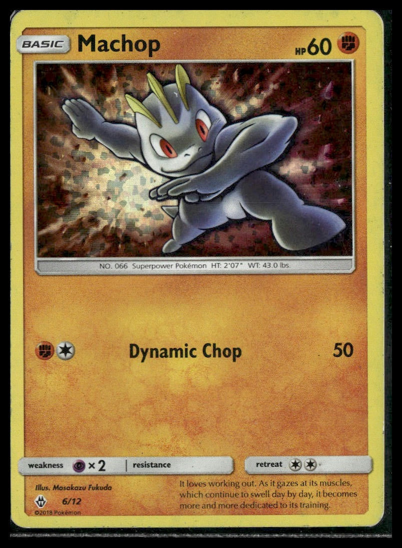 Machop #006/012 McDonald's Promos 2018 MP